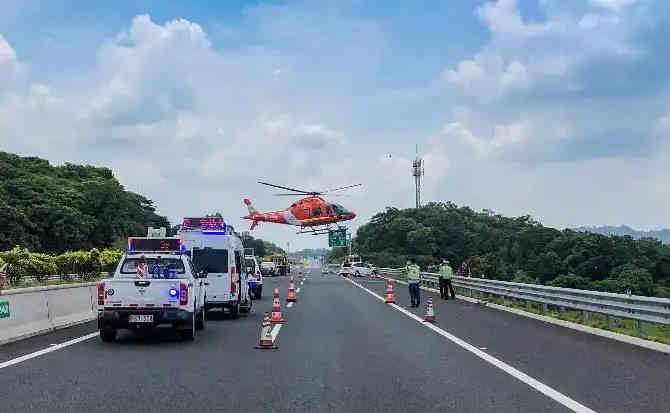 爱民区高速公路汽车救援案例